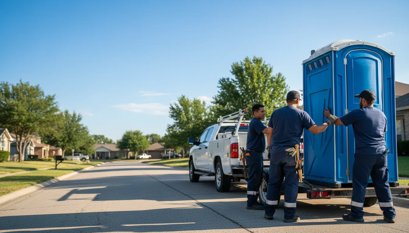 Portable Toilet Rental in Sulphur Rock, AR near me